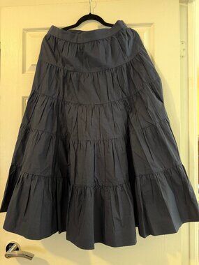 JCREW Tiered Midi Skirt